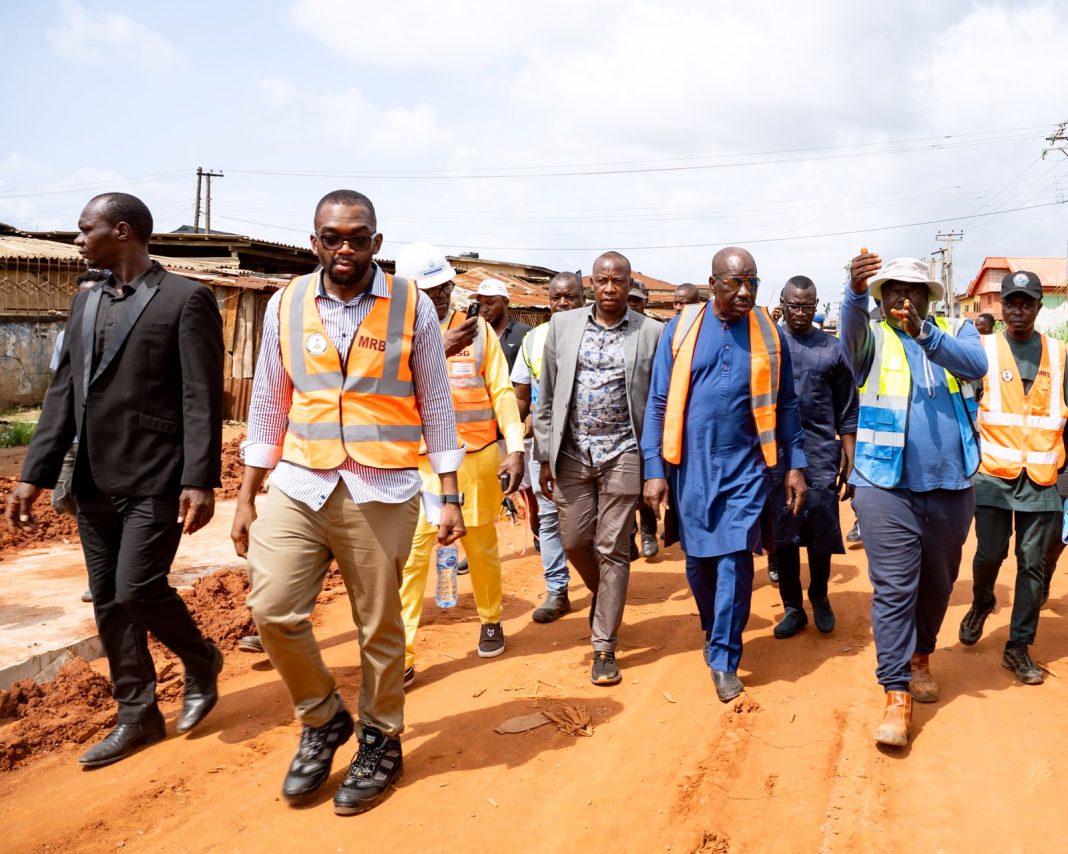 Obaseki inspects 9.6km Owina-Upper Owina-Evbuotubu Road, others